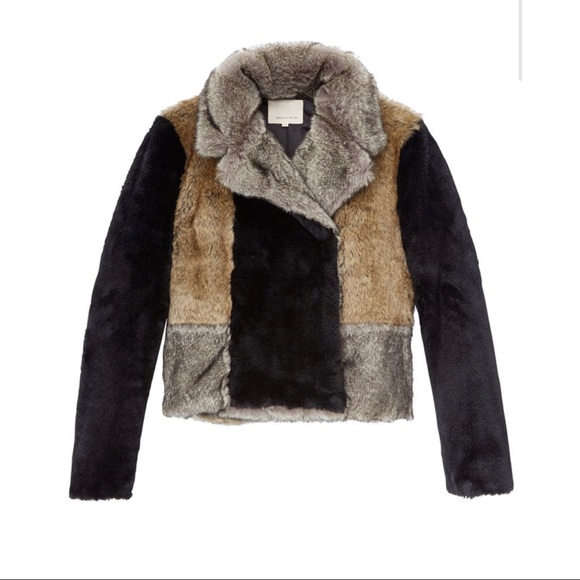 Rebecca Taylor
Patched Faux-Fur Jacket - Picture 6 of 14